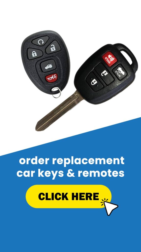 order replacement car keys & remotes